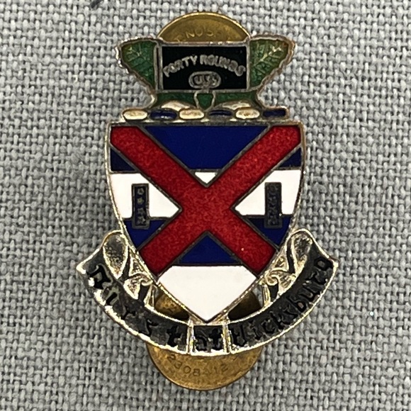 13th Infantry Regiment Unit Crest (First At Vicksburg) pair - Picture 3 of 4